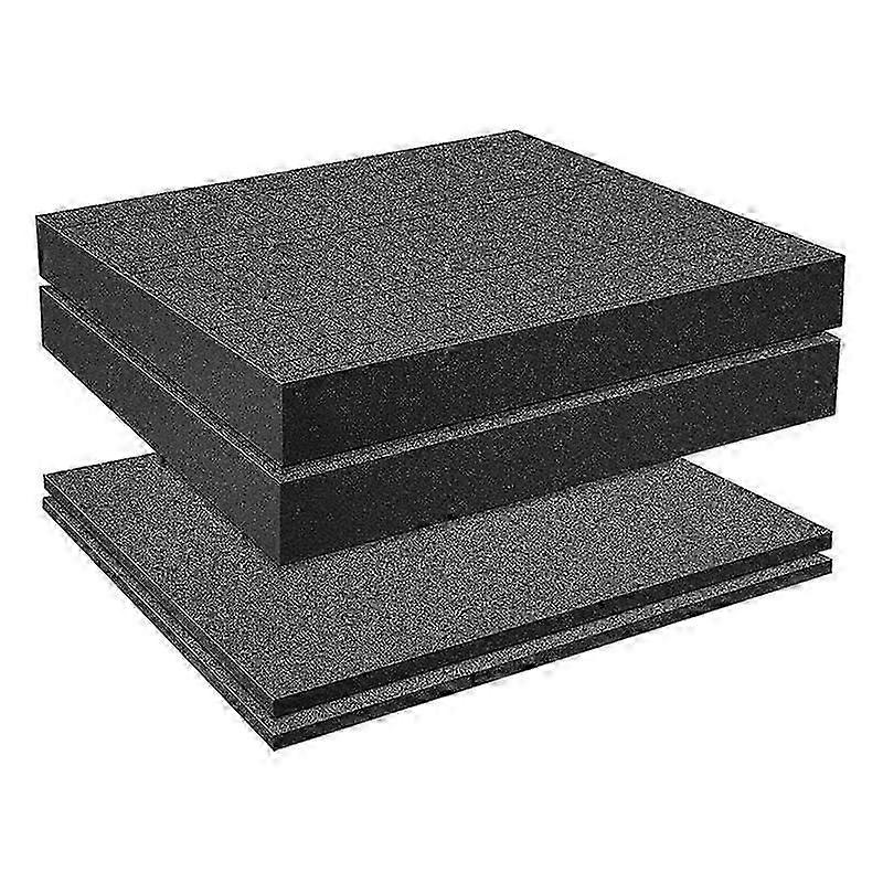 4 PCS Pick Apart Foam Insert Pluck Pre Square Sheet Foam with Bottom Use for Board Game Box Cases Storage Drawer A js