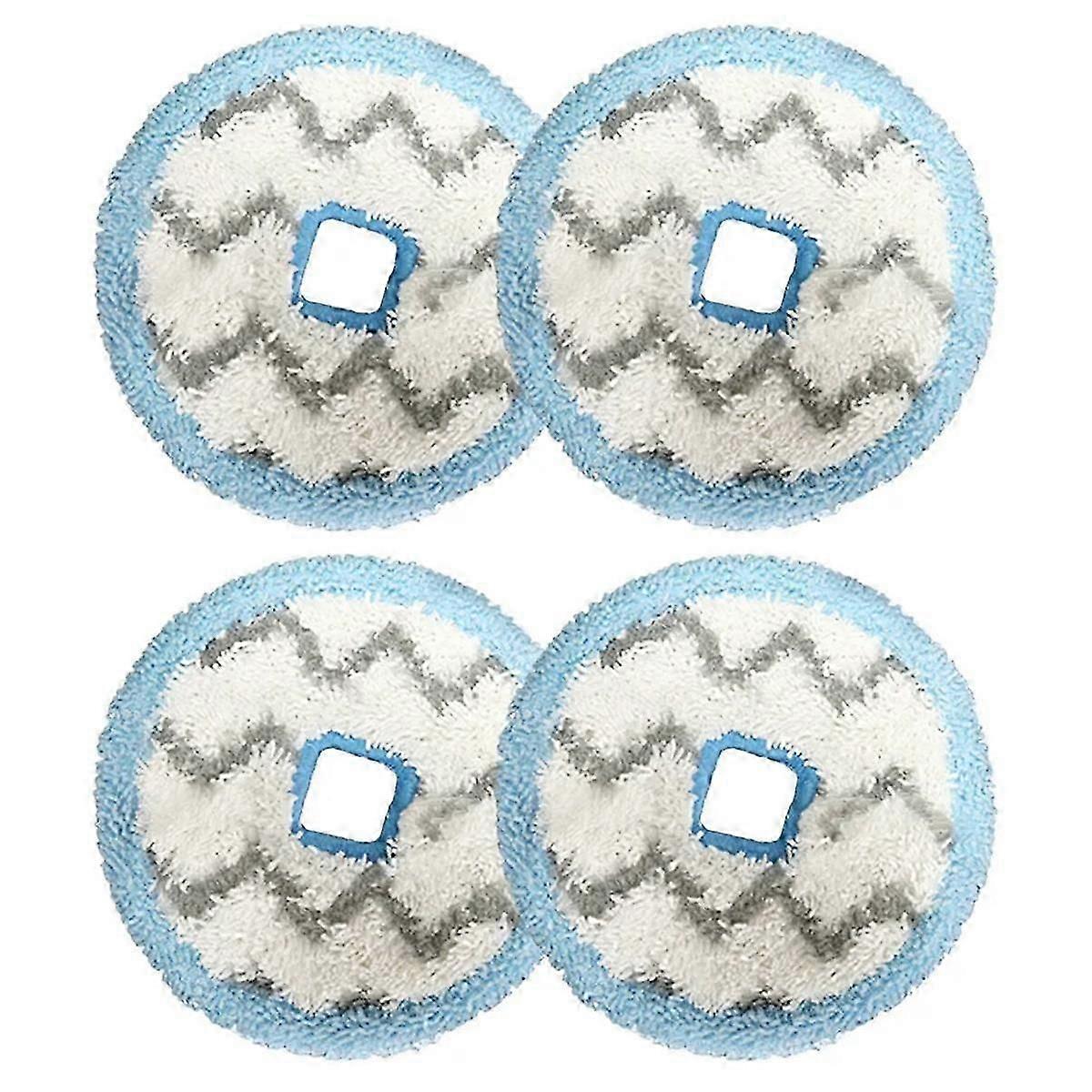 4PCS Replacement Parts for Puppy T12 Vacuum Cleaner Mop Cloth Soft and Reusable Washable Mopping Pr DS
