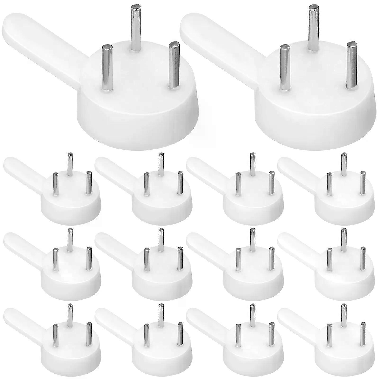 100 Pcs No Trace Nail Invisible Wall Hooks Seamless Nails Frame Hooks Photo Hanging Hardware Picture Hangers Home Decor Painting