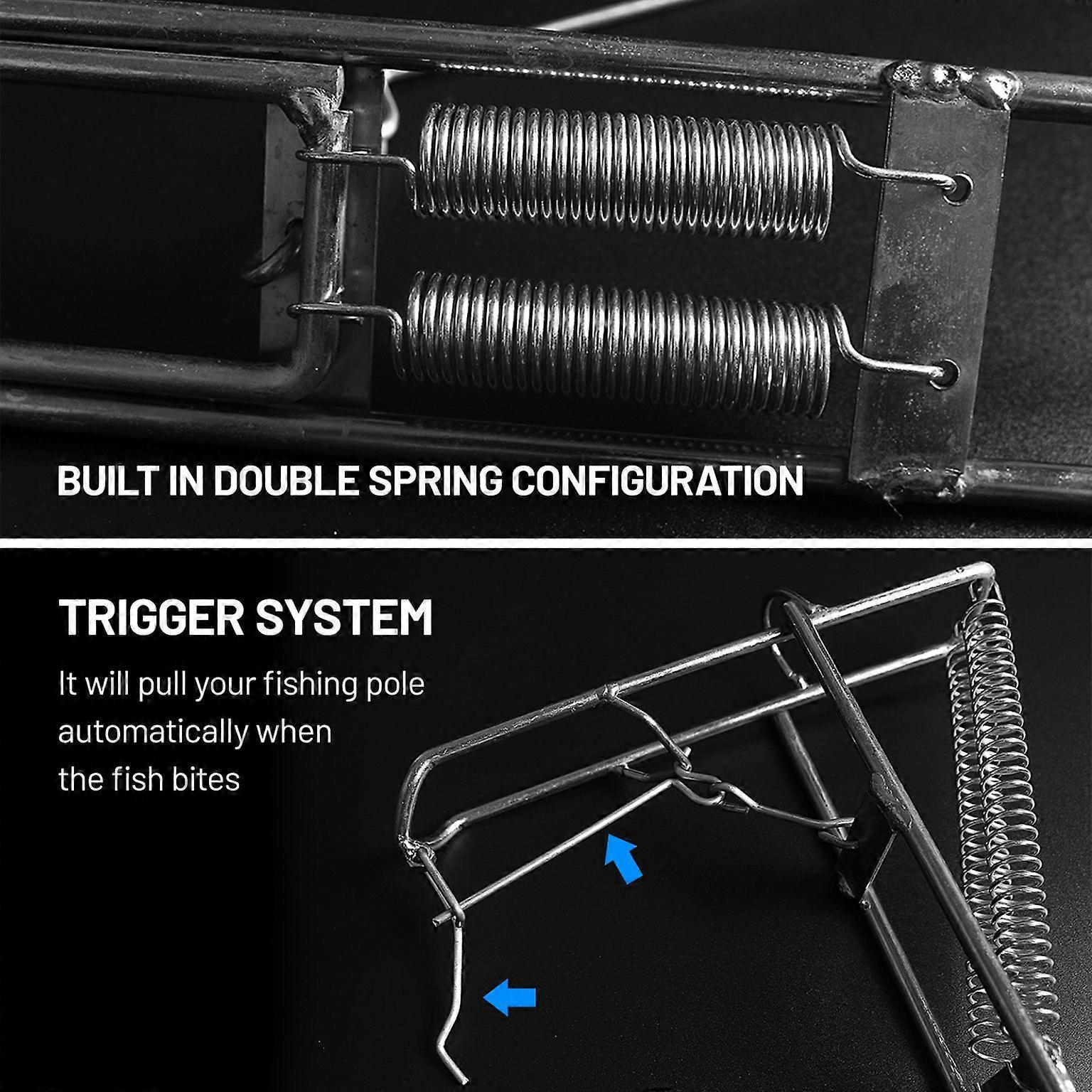 Foldable Automatic Fishing Rod Holder & Pole Bracket