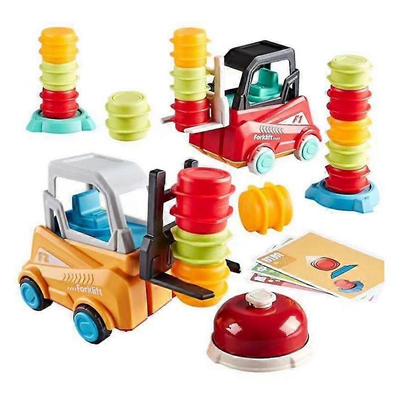 Forklift Transport Game, Forklift Frenzy - 2-player Stack & Matching Skill Games For Children Gift