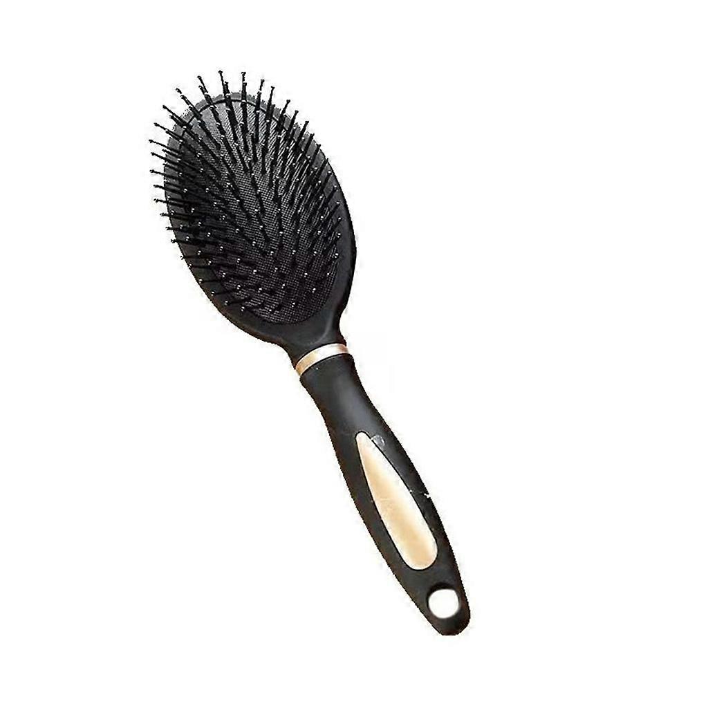 1pc massage ovale peigne à cheveux rond rectangle brosse anti statique démêlant l’air