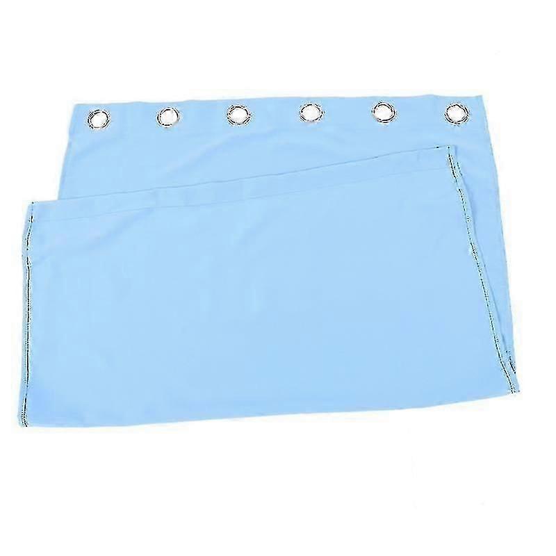 130X110cm Sky-blue Window Screens Window High Precision Ornament Lovely Window Curtain Home Curtain