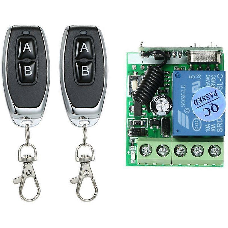 Access Controller Wireless Switch DC 12V 1Ch Remote Control Switch met 2 afstandsbedieningen