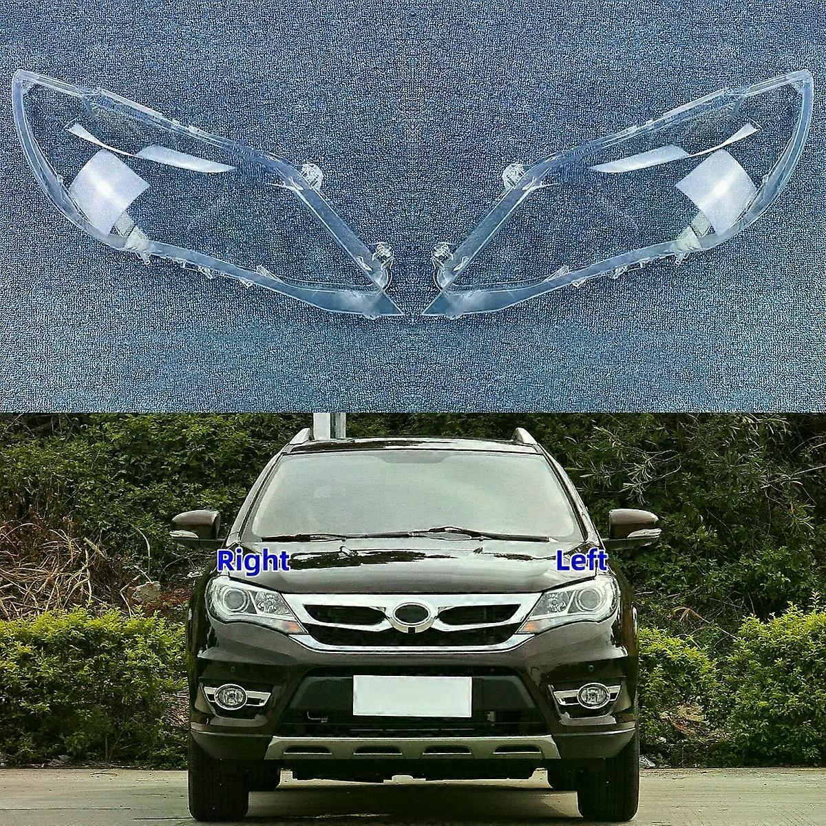 High qualityFor BYD S7 2015 2016 2017 Accessories For The Car Replace A Transparent PC Lights Shell Protective Headlight