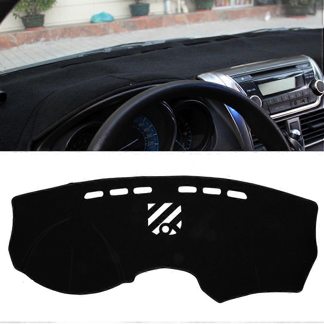 Linkslenker Dunkle Matte Auto Armaturenbrett Abdeckung Auto Licht Pad Instrumententafel Sonnenschutz Fußmatten für Cadillac