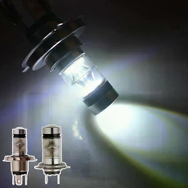 H4 H7 Car Fog Lights 100W 360 Degrees Super Bright Low Temperature LED Car Daytime Running Driving Fog Lamp Auto Accessories