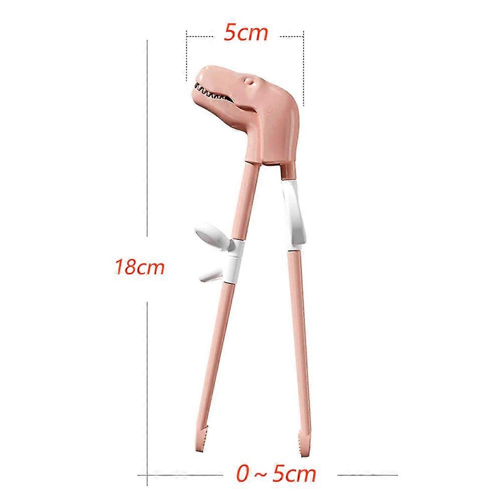 2PCS Dinosaur Children Learn Chopsticks