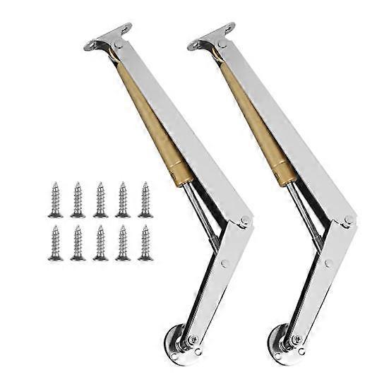 Lid Support Hinges Bed Box Hinges 15kg Load Capacity Rustproof Adjustable Angle Easy Installation Gas Lift Support Hinges Set