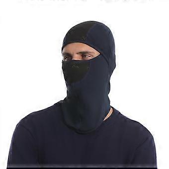 Ski Mask Face Mask for Cold Weather Water Snowboarding Motorcycle Riding Cycling Neck Warmer for Men Women Navy blue