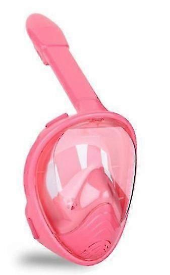 Masque de plongée pour enfants Visage complet, vue panoramique à 180 degrés Ensemble de plongée en apnée