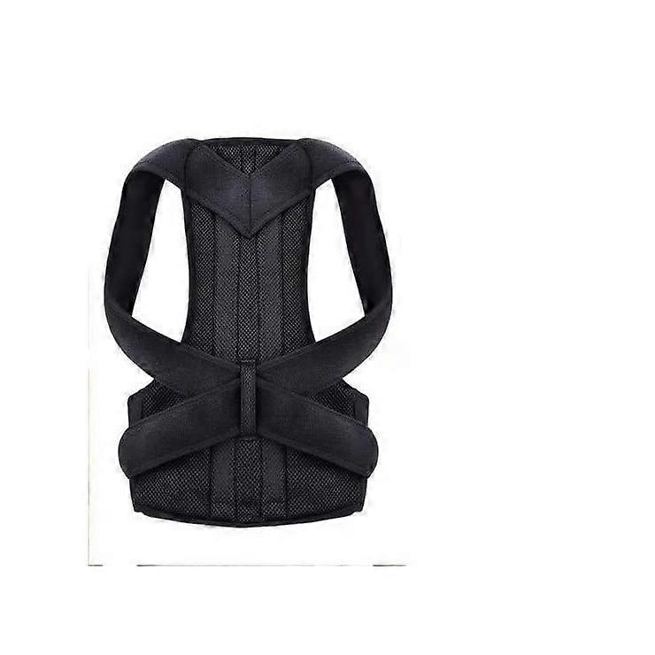 Adjustable Posture Corrector Back Support Brace for Adults - Medium Size, Comfortable Spine Alignment, and Shoulder Support