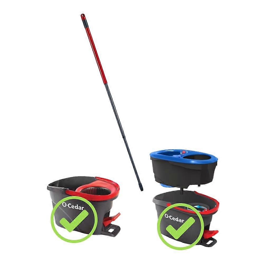 Genuine Spin Mop Replacement Handle Compatible with EasyWring and EasyWring Rinse Clean Models, Durable and Lightweight