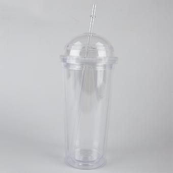 Lot 20 Gobelets Isothermes Inox 20oz Avec Couvercle Paille - Pour Voyage