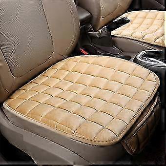 1pc Rubber Bottom With Storage Pouch, Car Seat Pad Universal Car Seat Cushion, Premium Comfort Memory Silk Wadding, Non-Slip