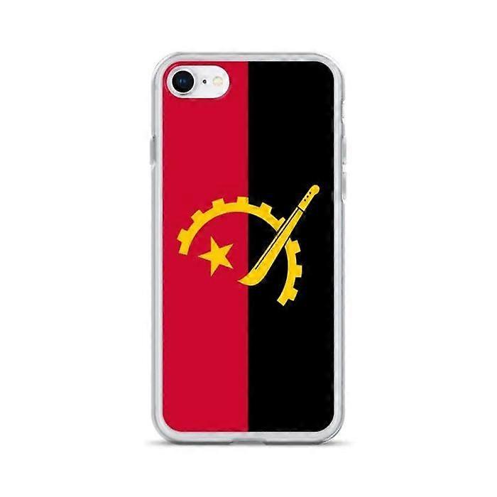 Phone Case - PIXELFORMA - Angola Flag - Compatible with iPhone 6S Plus - Flexible - Shockproof