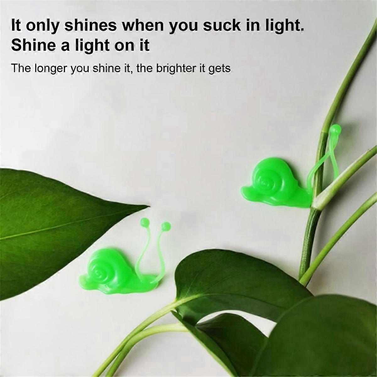 20Pcs Self-Adhesive Climbing Wall Fixed Buckle Fastener Snail Climbing Tied Vine Buckle for Indoor G