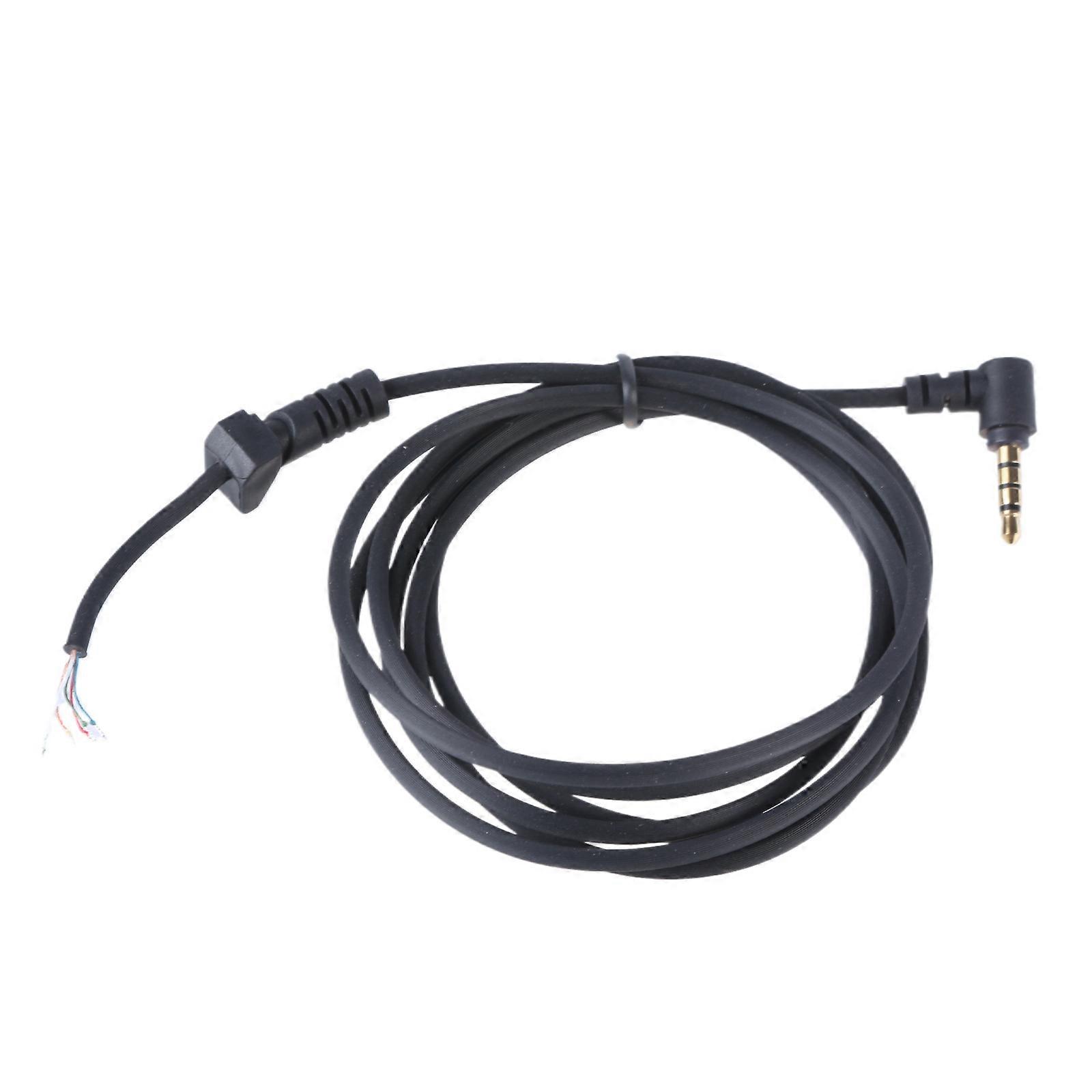 Quality Headphone Repair Cord for Headset Wire Easy Installation Headset Cable Highly Compatibility  Extended Usage