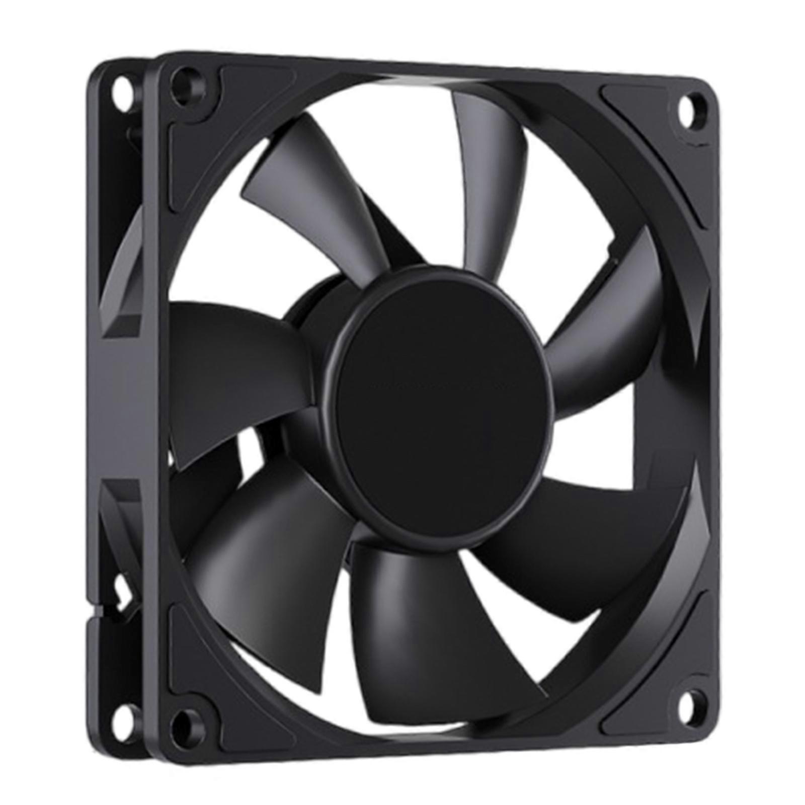 UT8015 80mm CPU Fan With High Airflows, PWM Control, And Vibration Proof low Profile Features