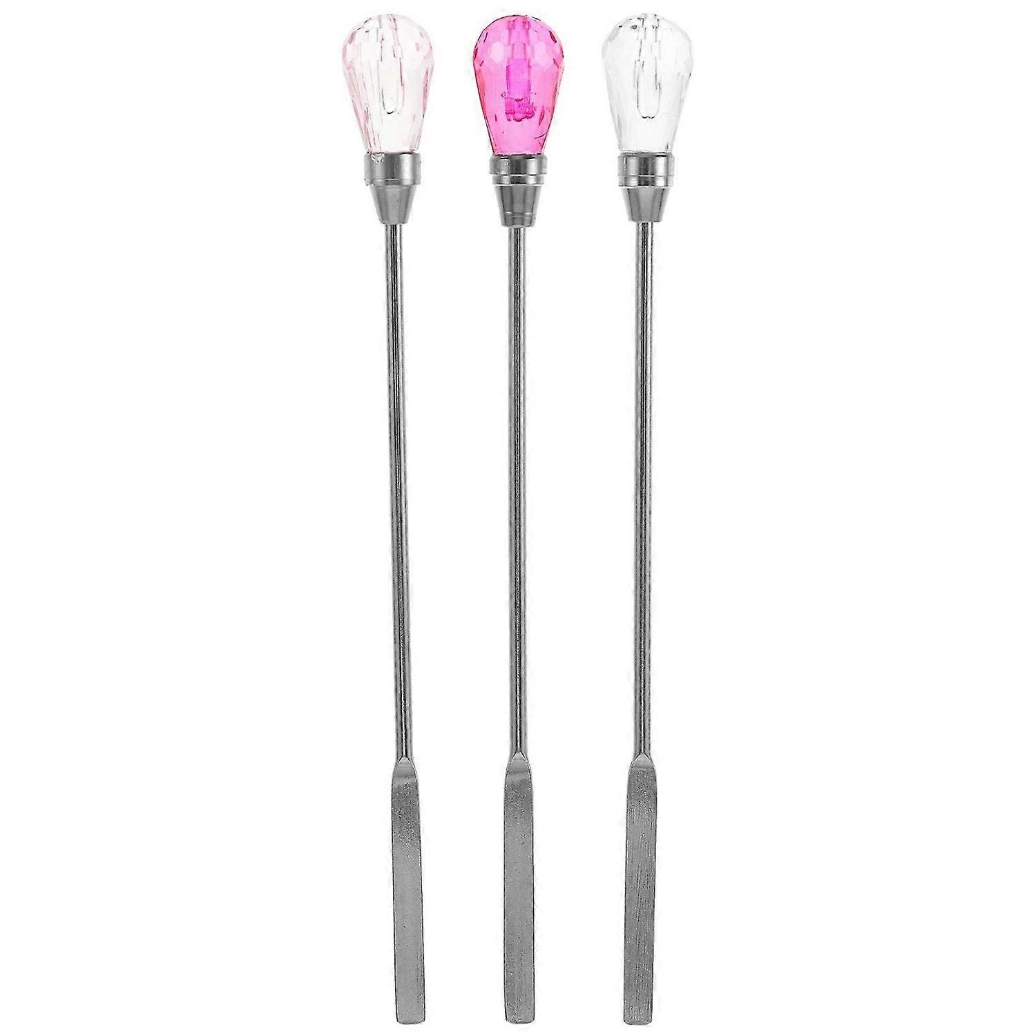 3pcs Sealing Wax Mixing Stick Melting Wax Stirring Stick Portable Practical Sealing Wax Stir Rod
