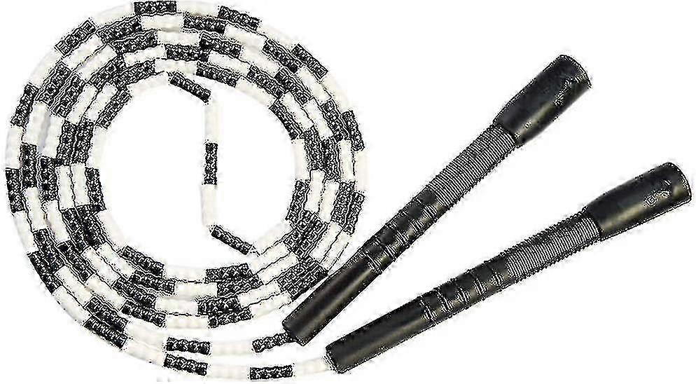 Jump Rope - Soft Beaded Segment Skipping Rope - Adjustable Tangle-free Fancy Rope Suitable for Workouts and Fitness Activities