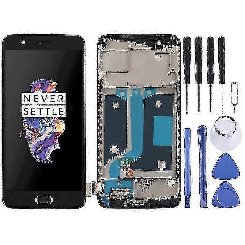 Full Assembly Digitizer LCD Screen for Oneplus 5 A5000 Black Frame with XH Model