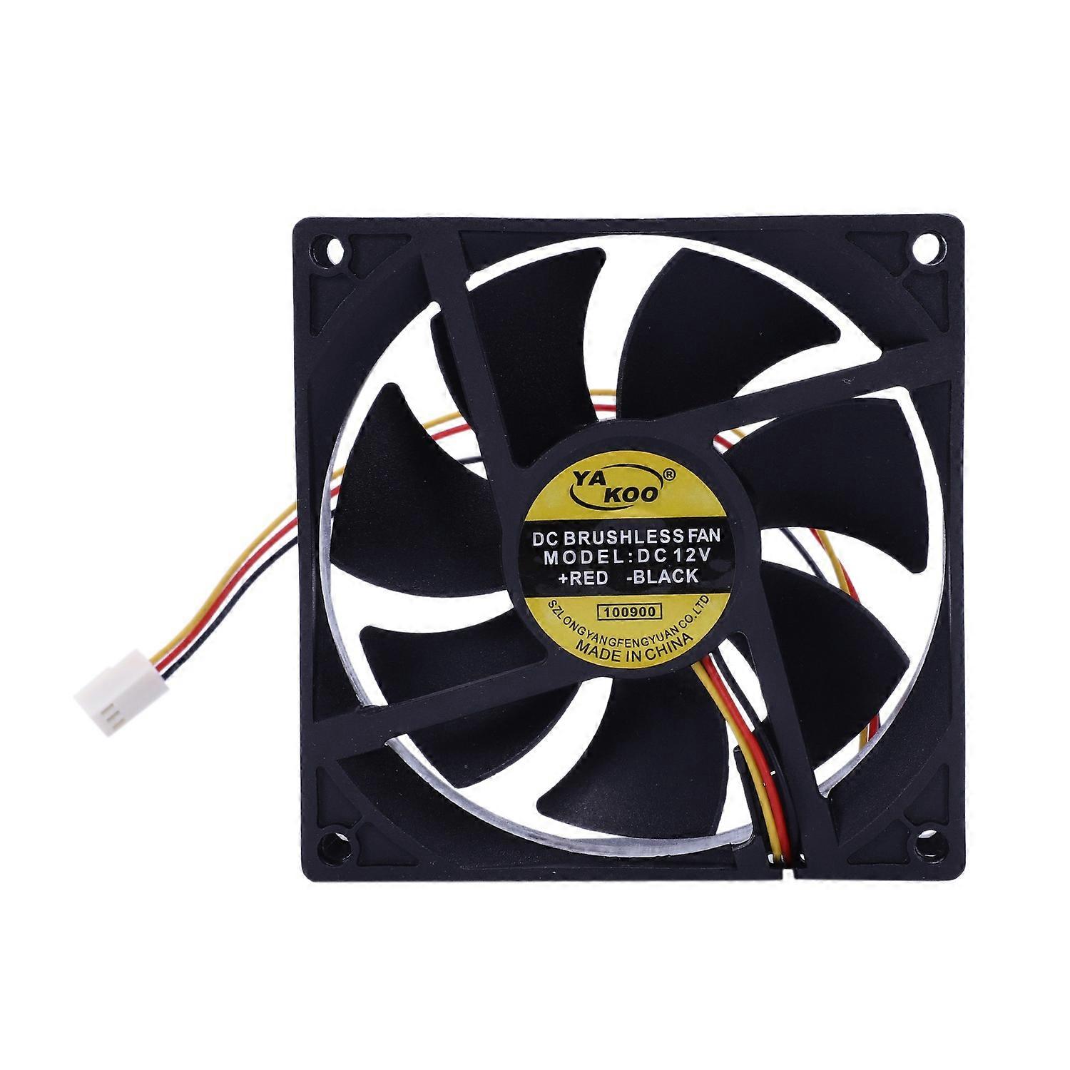 3 Pin Fan Heatsink Cooling Radiator For Computer PC CPU 12V