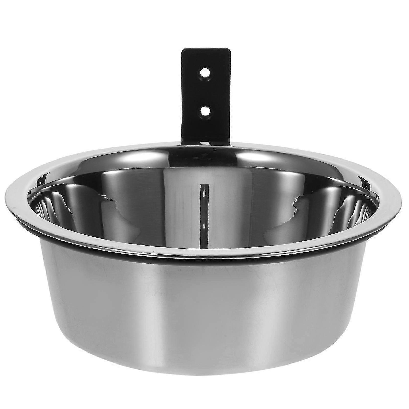 Yiyecek & Su için Yükseltilmiş Duvara Monteli Köpek Kase Seti