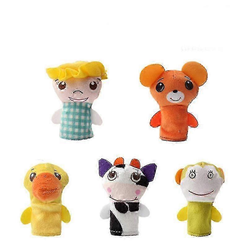 5pcs Hand Puppet Toys Set