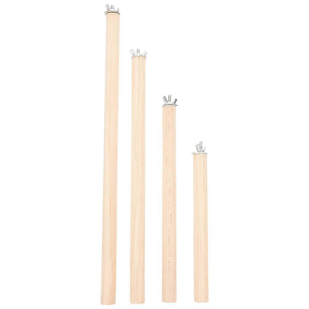 Versatile Bird Perches, Adjustable for Different Cages, Ensures Safety