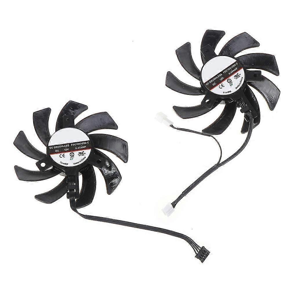 Graphics Card Cooling Fan for RTX 3060 TI Graphics 4Pin12V 0.45A FDC10U12S9-