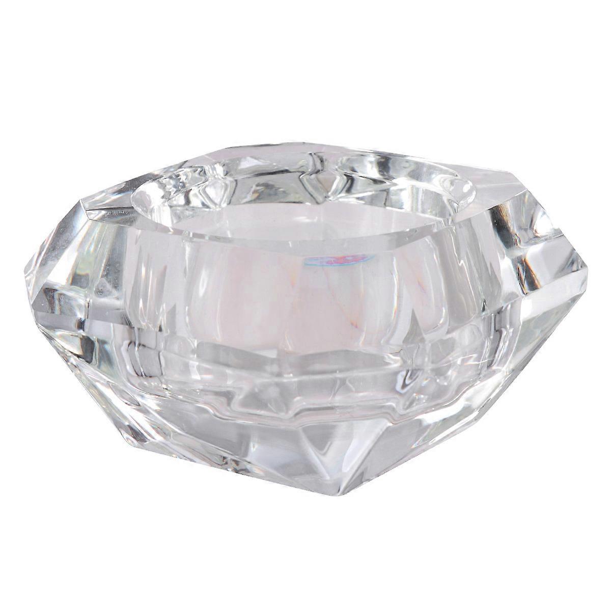 Candlesticks Holders Crystal Candle Cup Simplicity Delicate Design Home Restaurant Transparent 7x7cm 1Pc