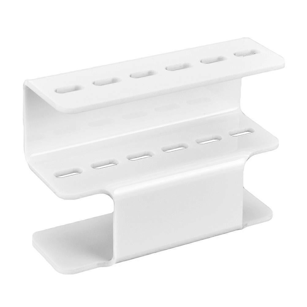Eyelash Extension Tool Storage Bracket Acrylic Simple Shape Professional Use 14.2 x 10.3 x 5cm White Storage 1Pcs