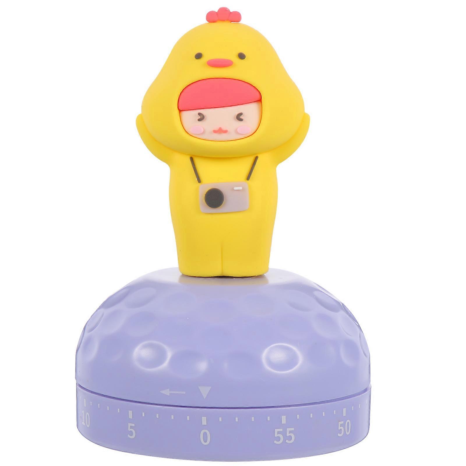 Countdown Kitchen Timer For Baking And Frying 10.5X7X7CM Adorable Rotating 1Set