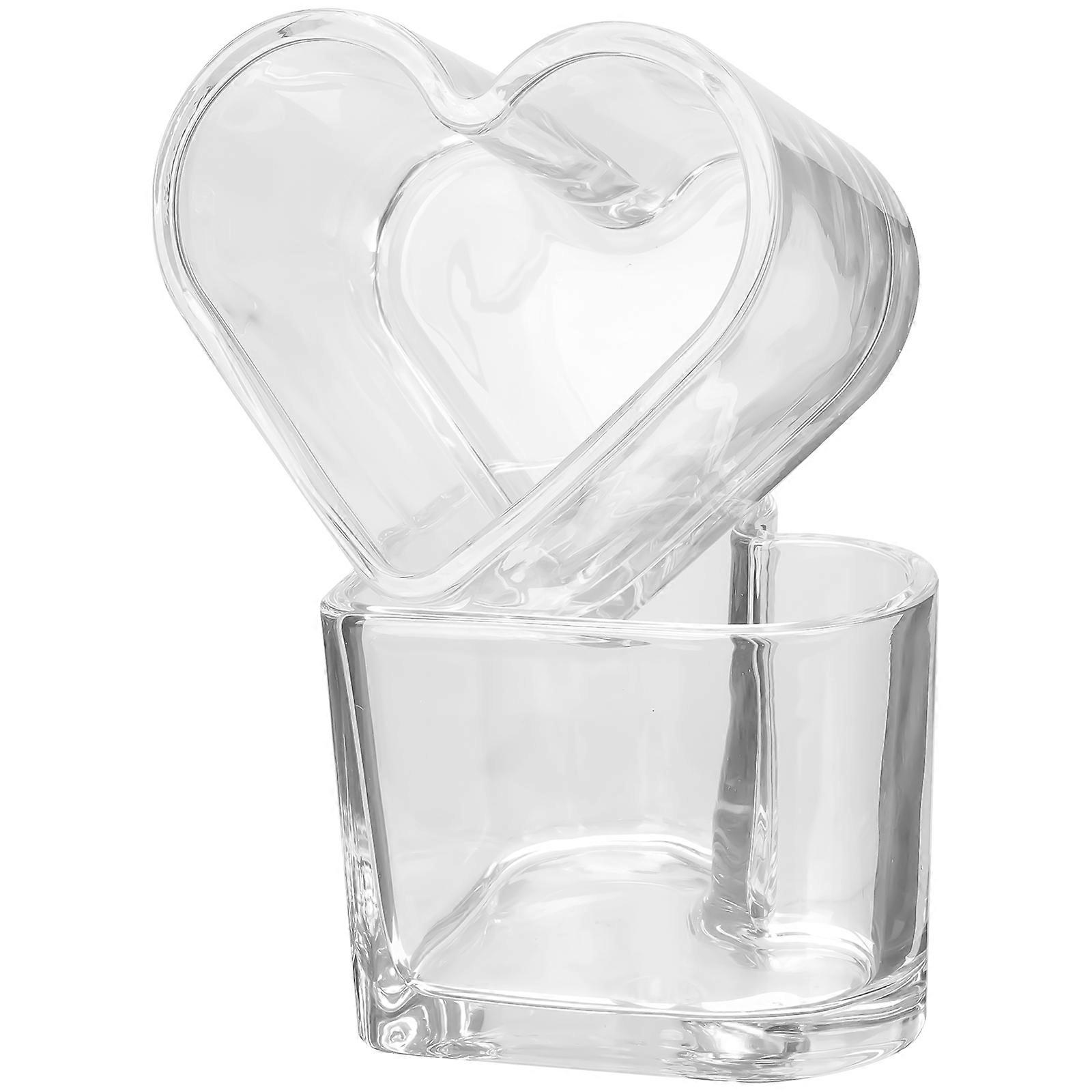 Reusable Cups for Daily Use Glass Coffee Holder with Simple Design 10x8cm 280ml 2Pcs