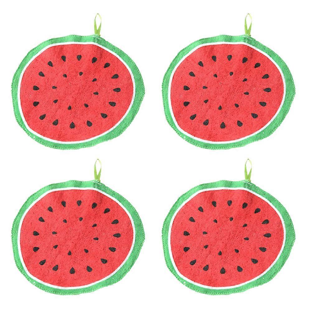 Reusable Kitchen Towels Absorbent Hand Towels Household Users Family Use 7.9X7.9Inch 4Pcs