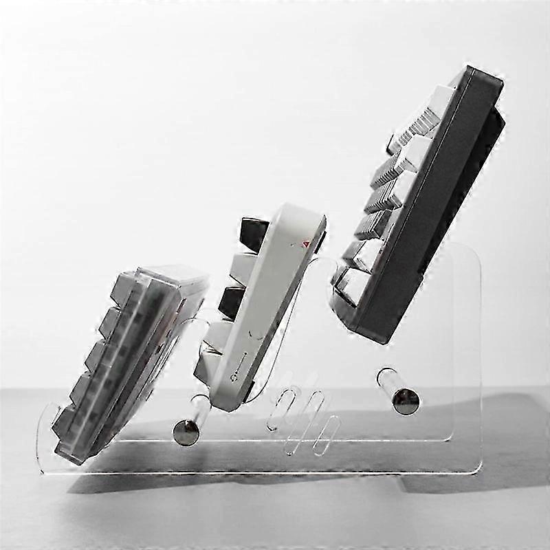 Keyboard Stands 3-Tier Mechanical Keyboard Display Stand TransparentTransparent SZRH A-F