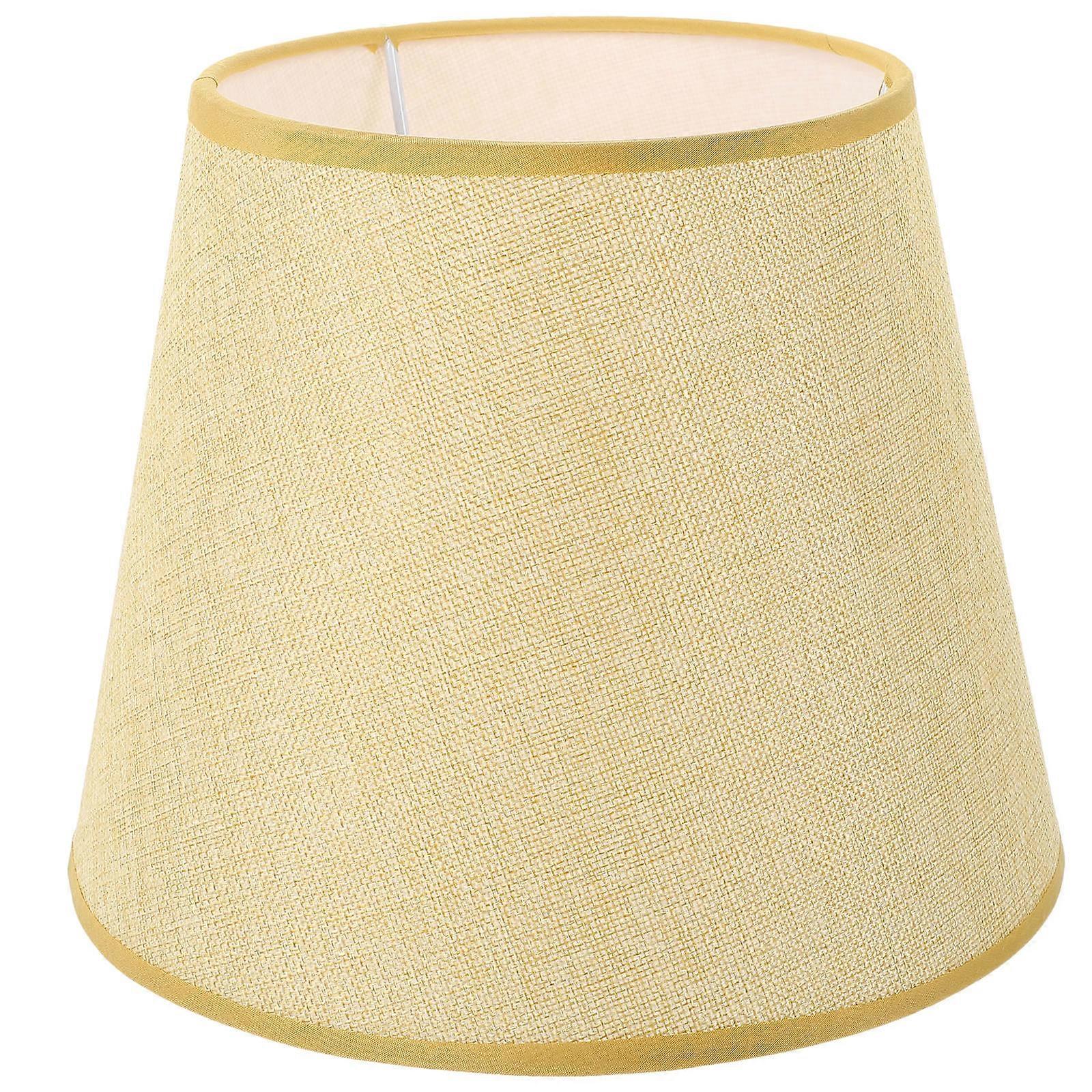 Replacement Lamp Cover Fabric Lampshade for Floor Lamp Warm Atmosphere Creation Metal Material 24X24X19CM 1Pack