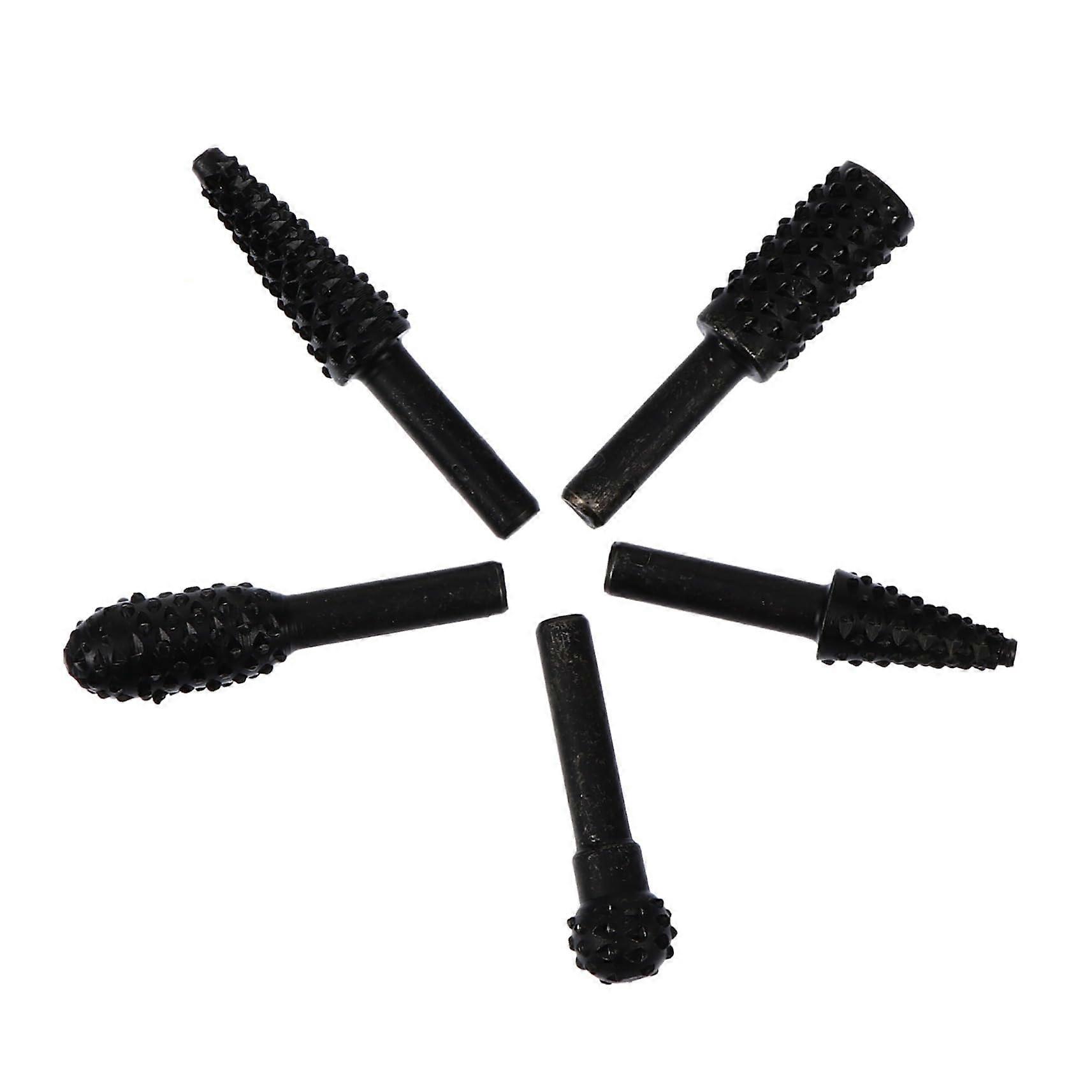1 deburring polishing tool set drilling tool welding accessories accessories rotary file rotating grinder turning tool carving bit grinding tool Black