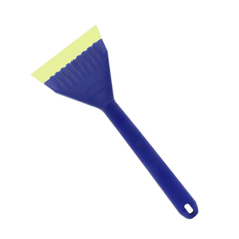 Car Windshield Brush Snow Remover Anti Freeze Long Handle Ice Removal Blue 33 X 13 X 0.6Cm 1Pcs