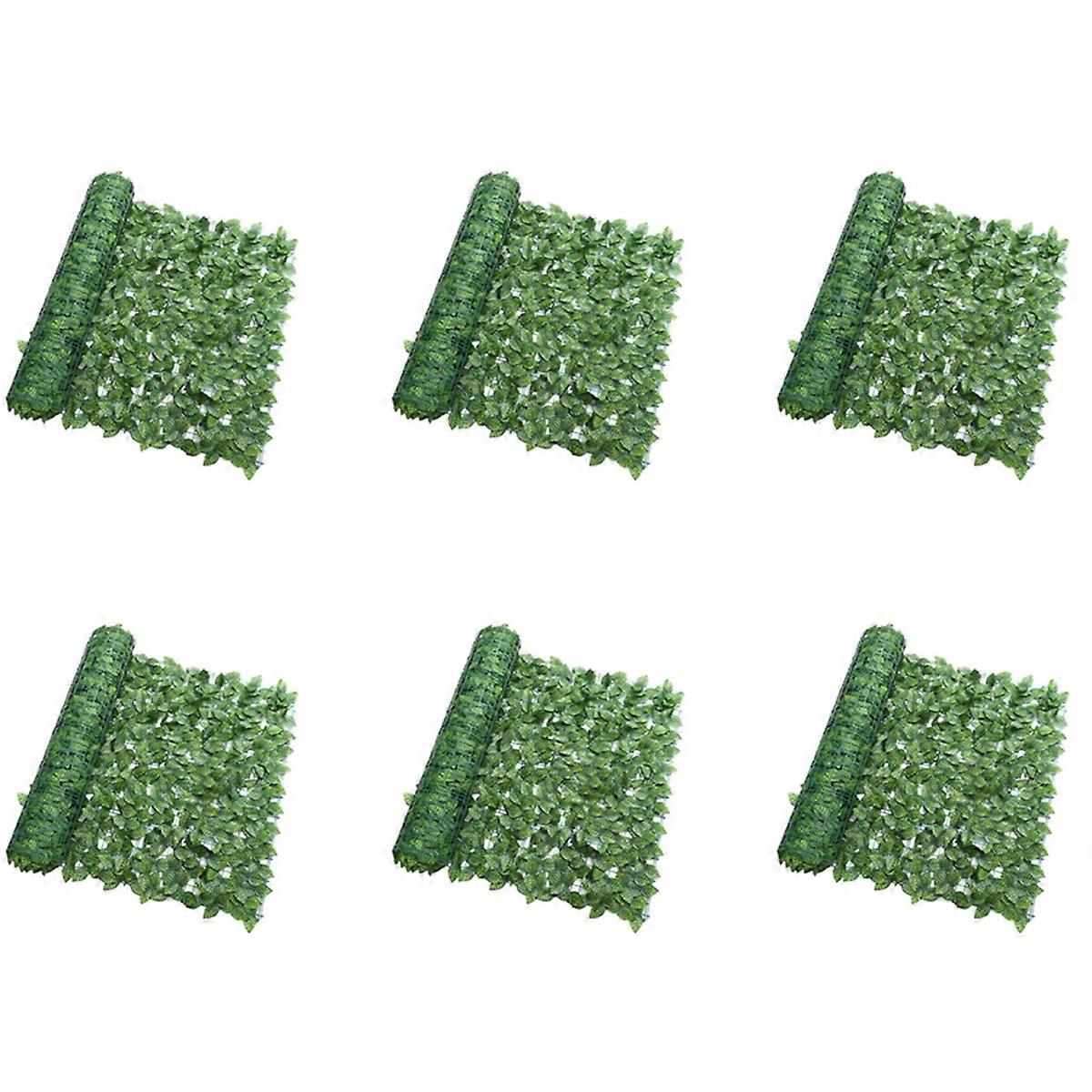 Artificial Plant Fence Green Leaf Fence Panels Privacy Fence Screen