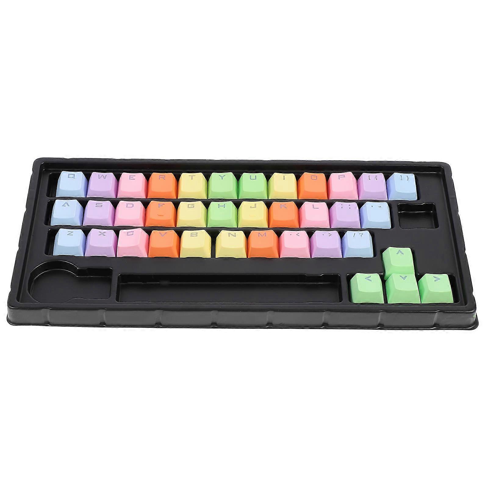 Side Printed Keycaps For Customizing Mechanical Keyboard 3x2x1.5cm Size Chic Design Plastic Material 1 Set