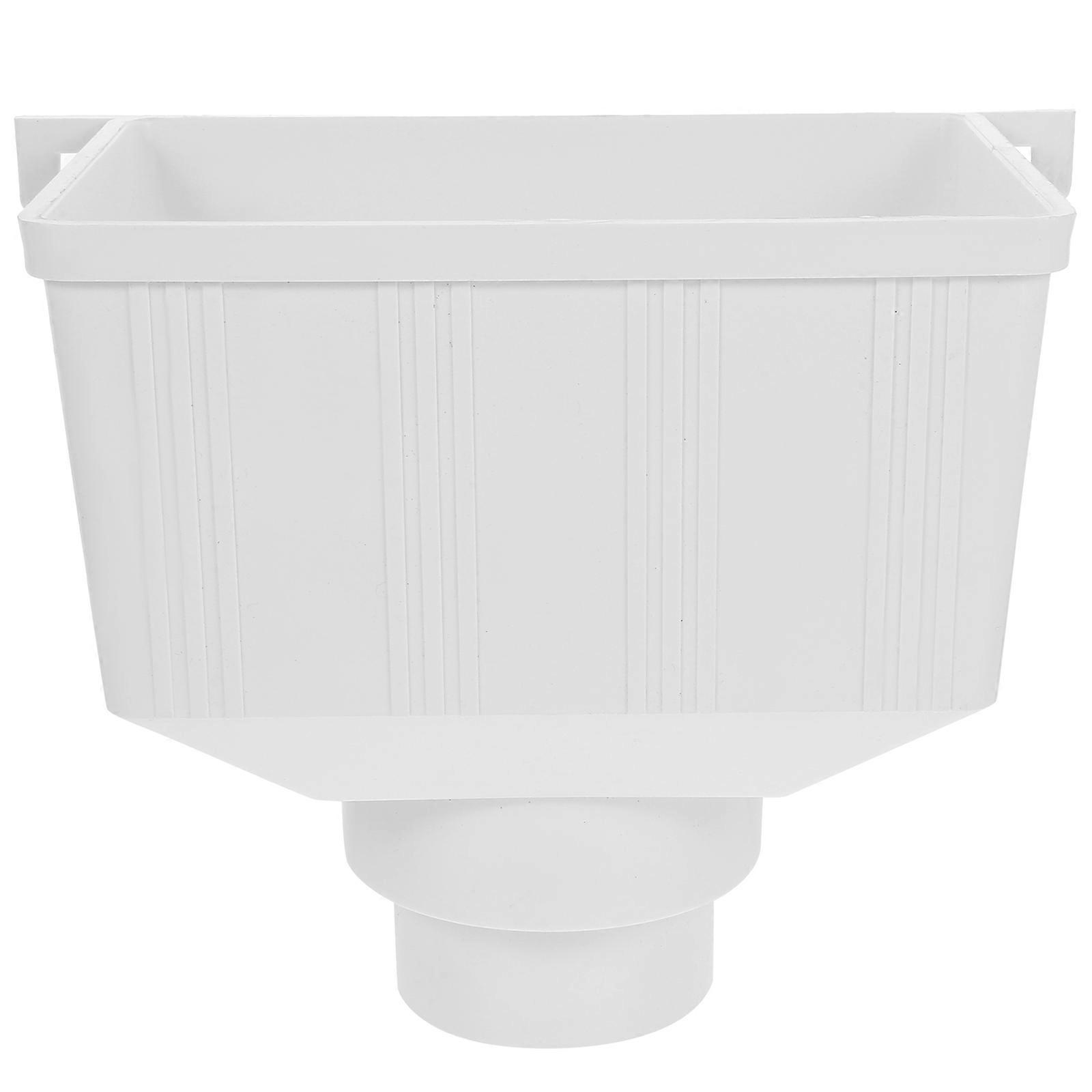 Rain Barrel Diverters Downspout Diverter Supply Outdoor Gutter Accessory 26.5X15.4CM Inner Diameter 75mm 1 Set