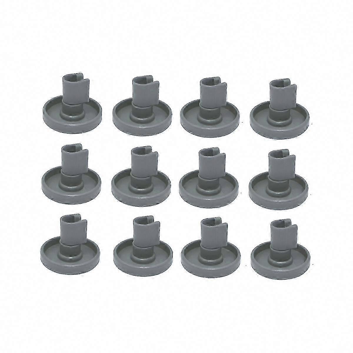 12 Stück Spülmaschinenräder für Favorit Privileg Unterkorb 40mm Ersatzteile