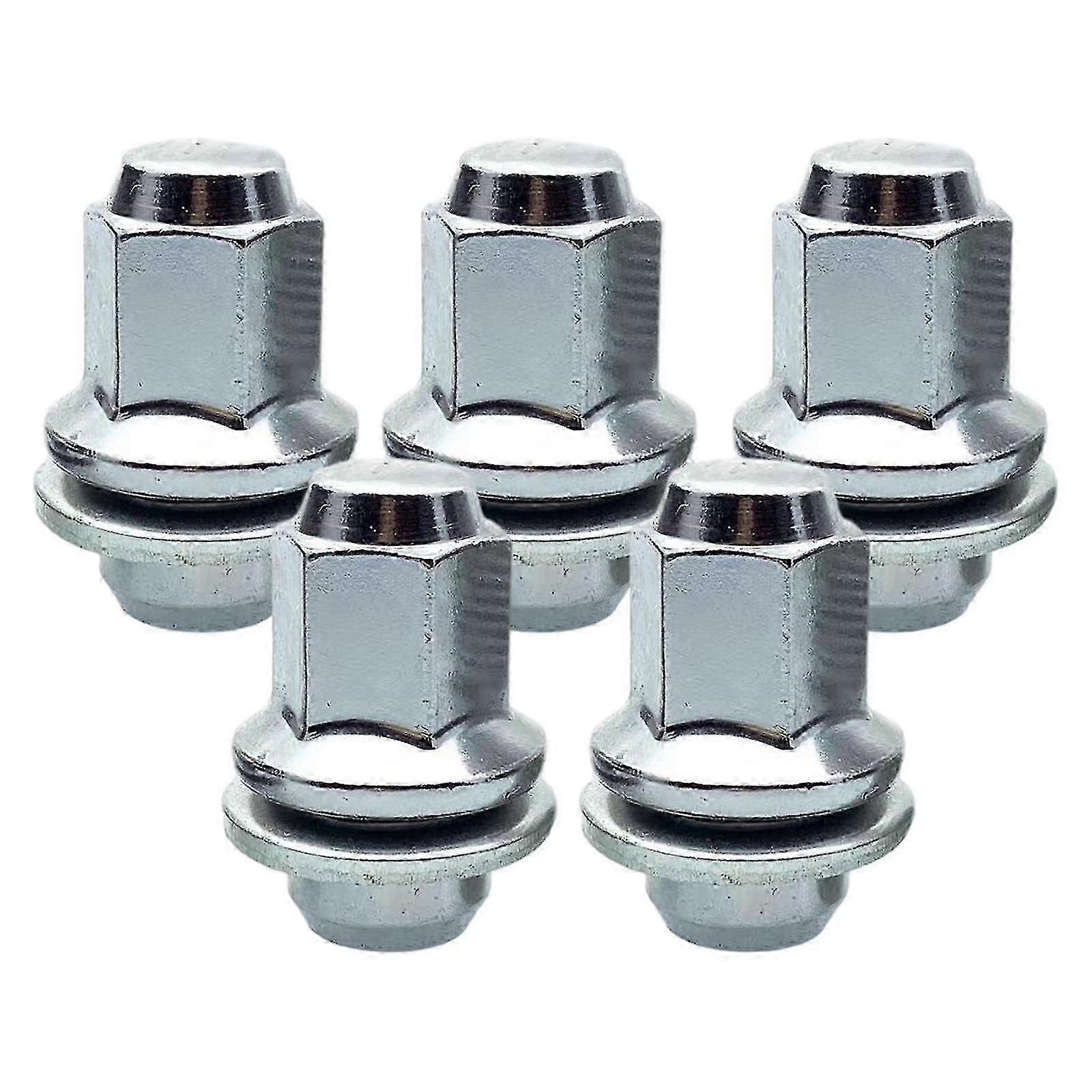 Αντισκωριακά M12x1.5 Παξιμάδια Ωτίδων Τροχών 5Pcs Fit Jaguar XF XK X-Type S-Type F-Type C2C35294