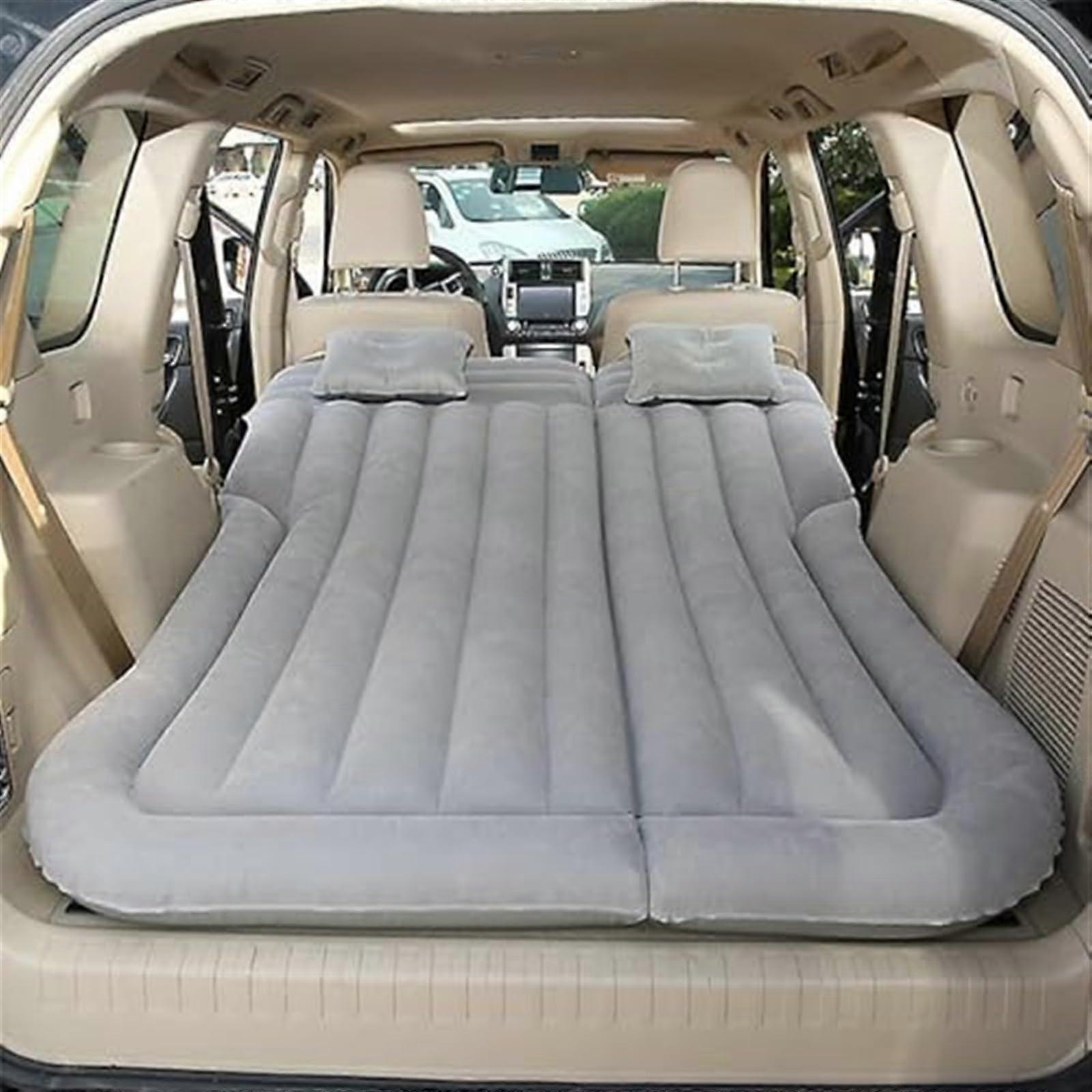 Compatible With Chevrolet Spark 20102013 Inflatable Car Air Mattress Travel Bed (Gray)