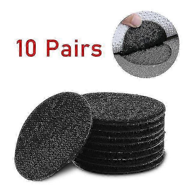 10 Pairs Strong Self Adhesive Fastener Dots Stickers Hook Loop Tape for Bed Sheet