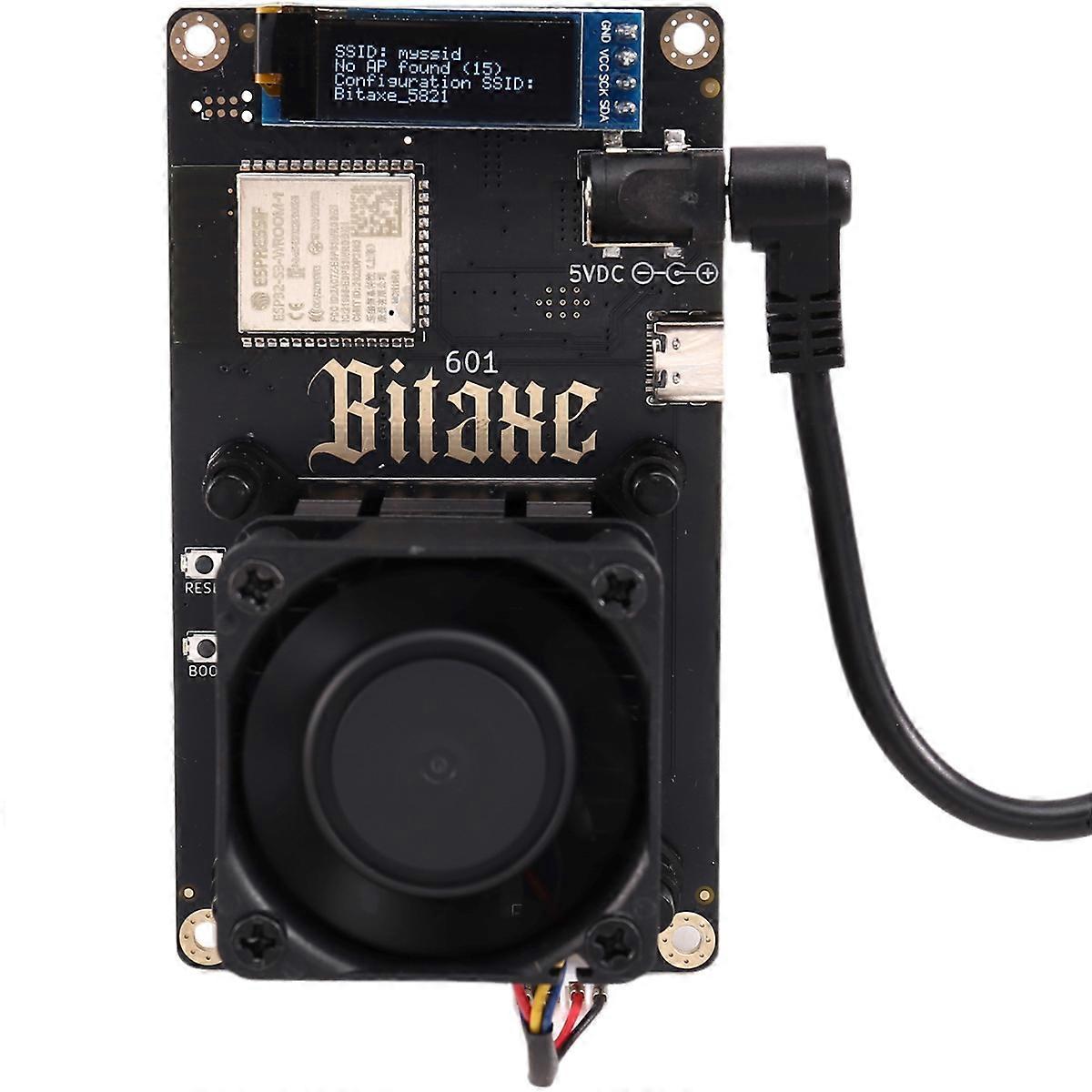 Gamma 601 Solo Miner 1.2TH/S 18W BM1370 Puce Asic de Antminer S21 Pro Bitcoin BTC Miner Carte mère BR Plug