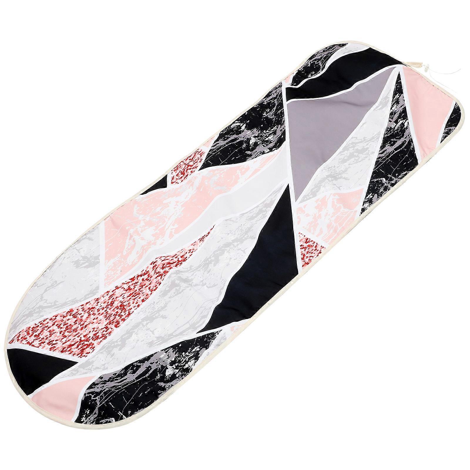 Wear Resistant Ironing Board Cover Drawstring Design for Dormitory Use Polyester Material 1Set