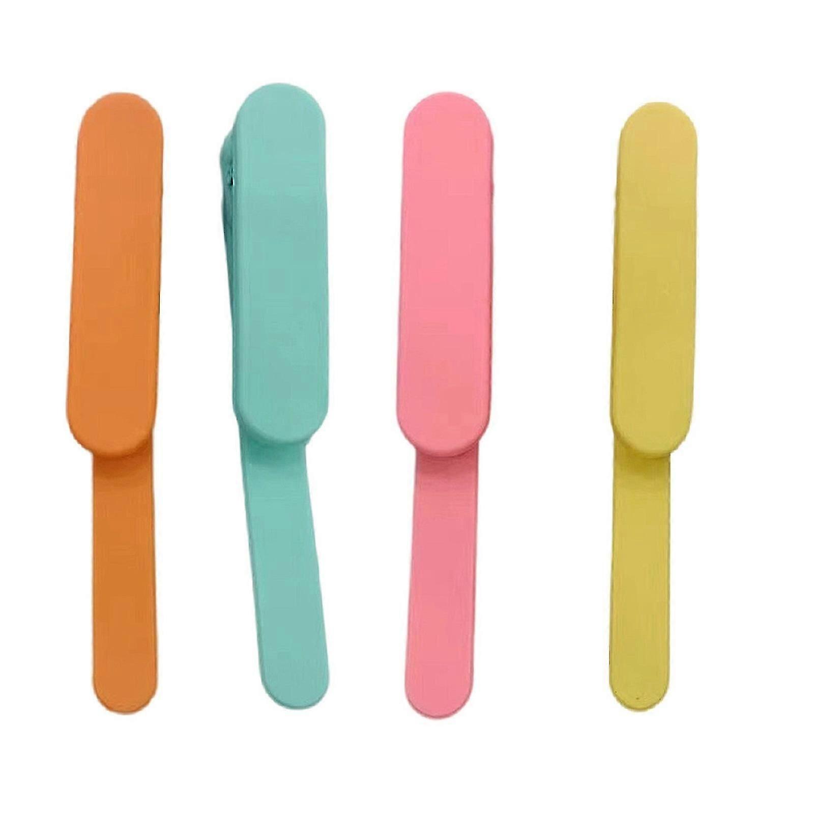 スマートブックマーク、4pcsシリコンブックマーク、シリコンブックホルダーアクセサリー、読書愛好家のための伸縮性のある柔軟なブックマーク